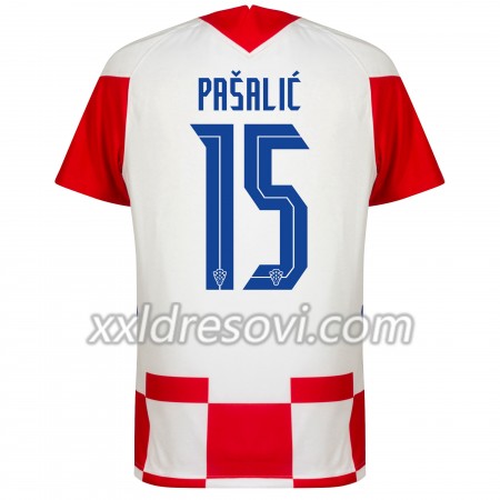 Hrvatska Mario Pasalic 15 Domaći Nogometni Dres EURO 2020